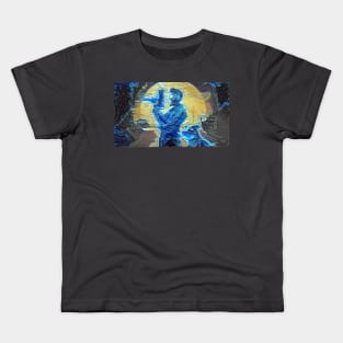 Postal 4 No Regerts Starry Night Kids T-Shirt